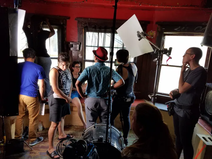 Behind the scenes from Bahari, photograph 4
