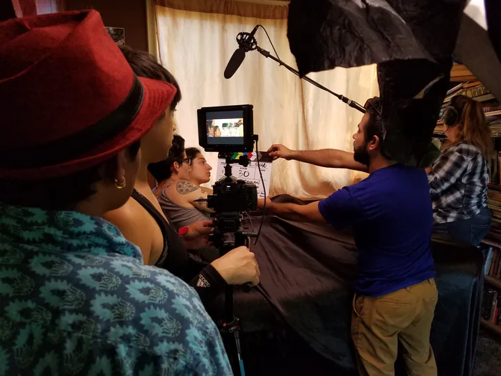Behind the scenes from Bahari, photograph 6
