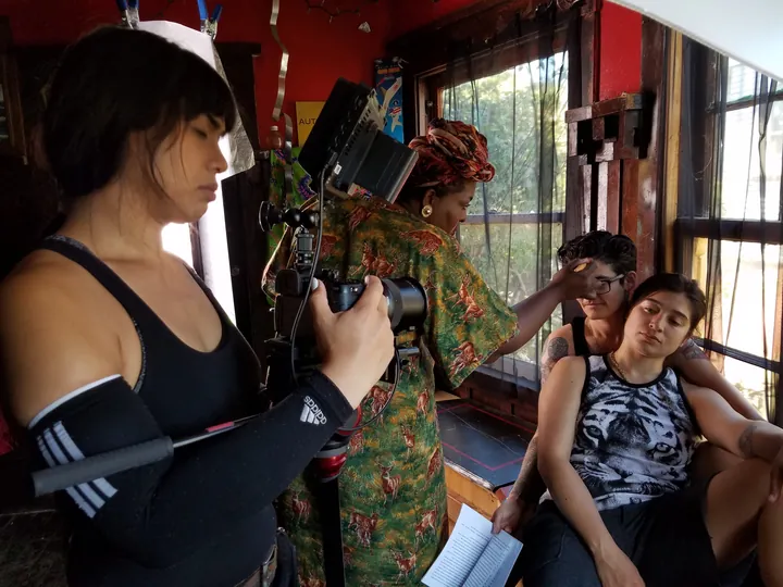 Behind the scenes from Bahari, photograph 7