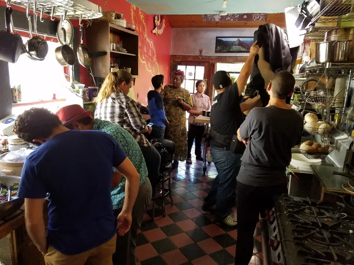 Behind the scenes from Bahari, photograph 8