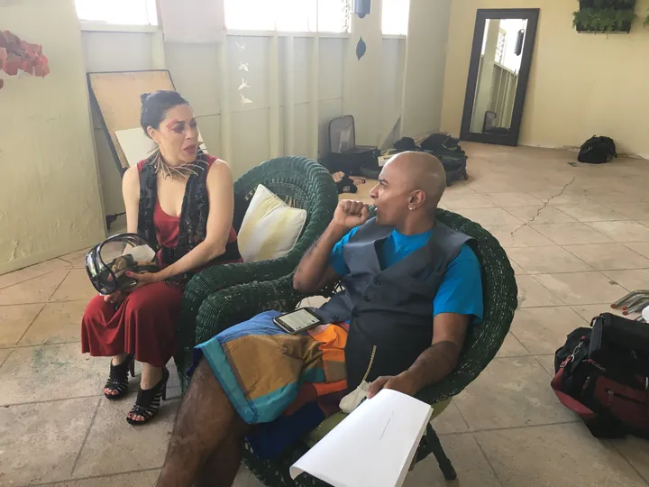 Behind the scenes from Maya, photograph 3