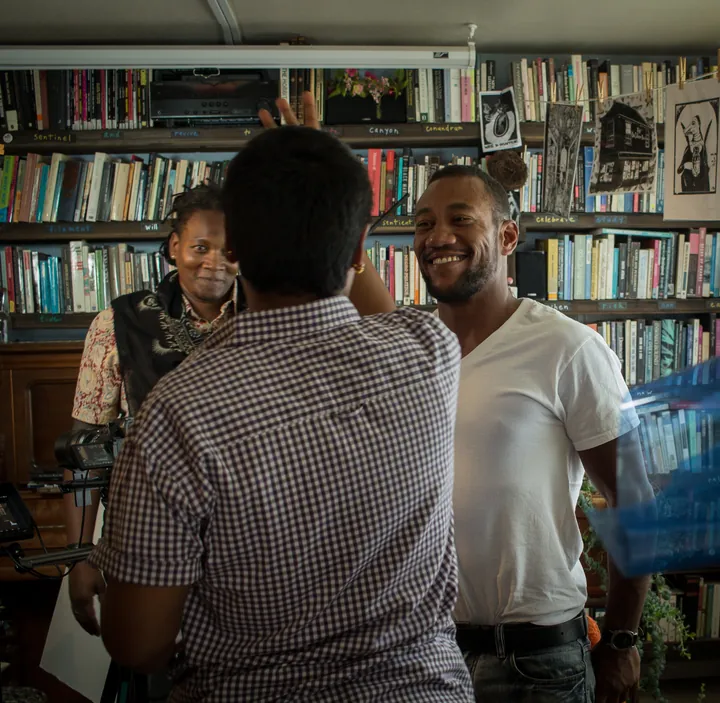 Behind the scenes from Najma, photograph 15