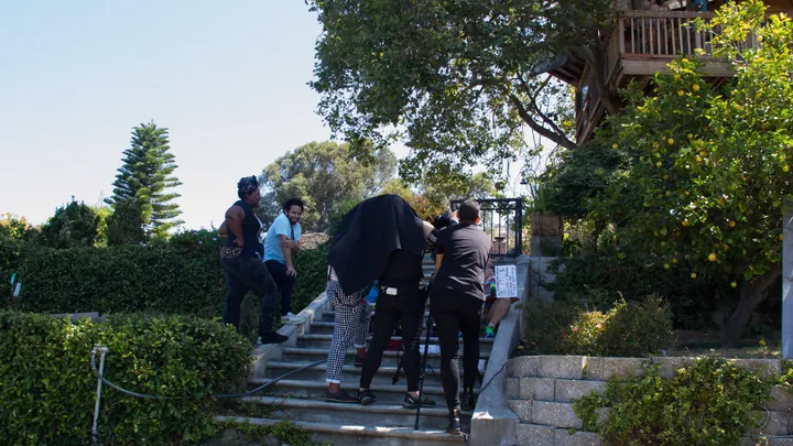Behind the scenes from Najma, photograph 17