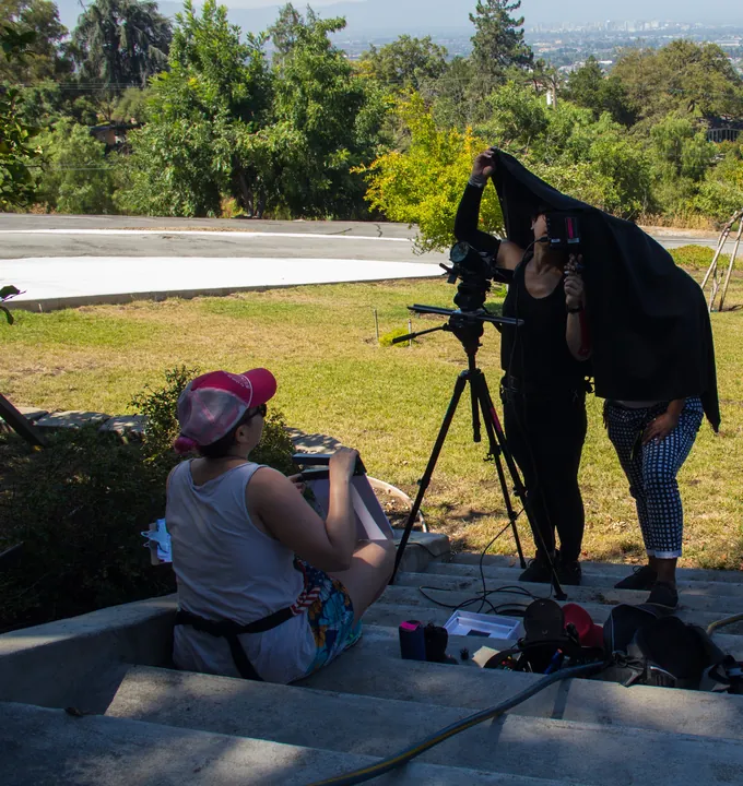 Behind the scenes from Najma, photograph 18