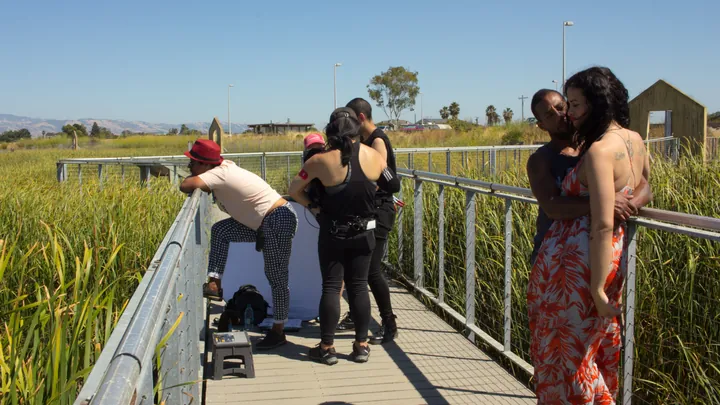 Behind the scenes from Najma, photograph 19
