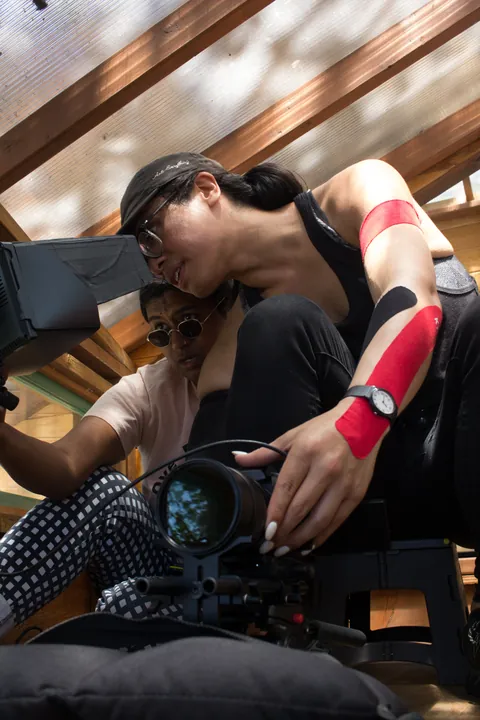 Behind the scenes from Najma, photograph 20
