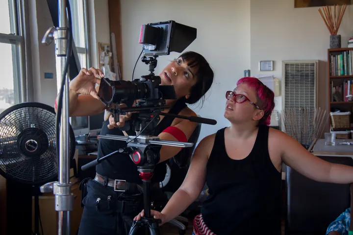 Behind the scenes from Najma, photograph 21