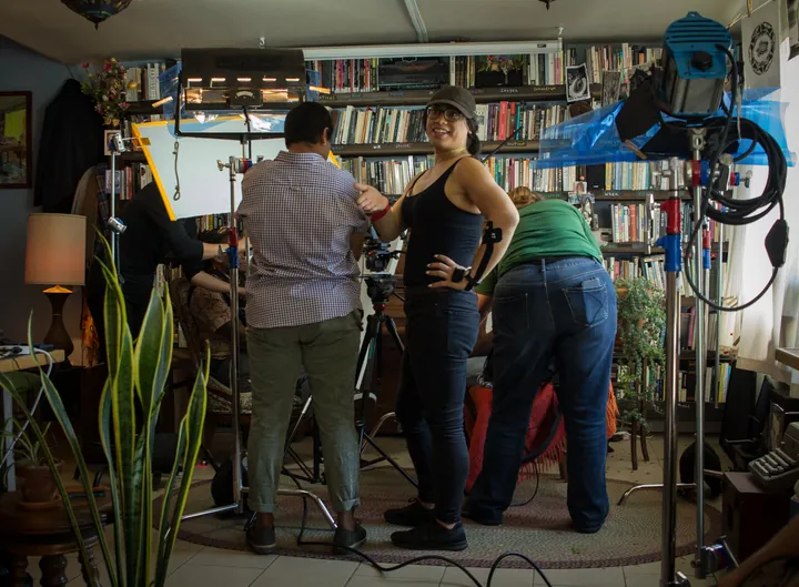 Behind the scenes from Najma, photograph 33