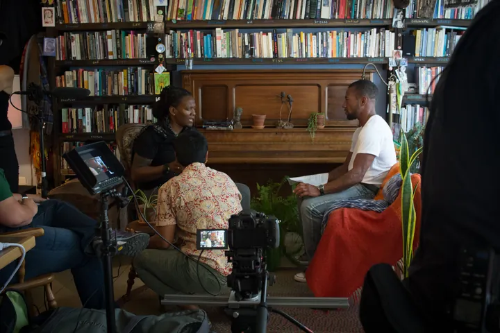 Behind the scenes from Najma, photograph 35
