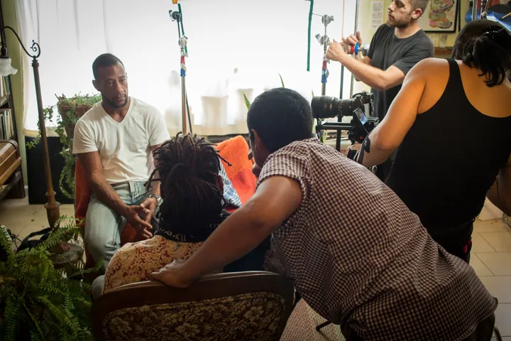 Behind the scenes from Najma, photograph 37