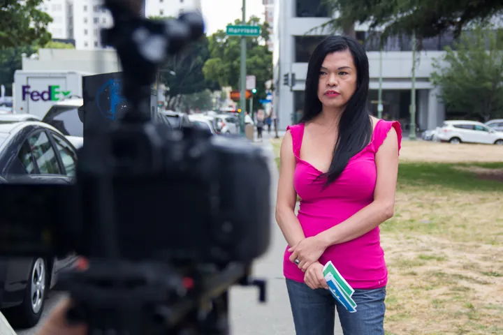 Behind the scenes from Shayla, photograph 2