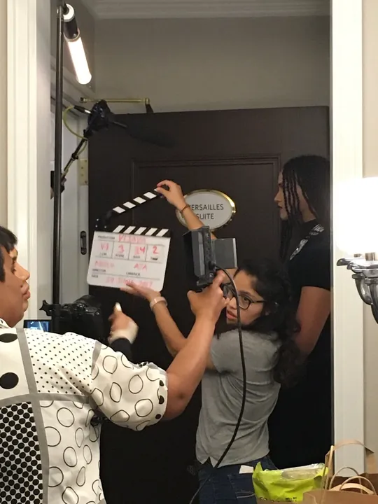 Behind the scenes from Viva, photograph 1