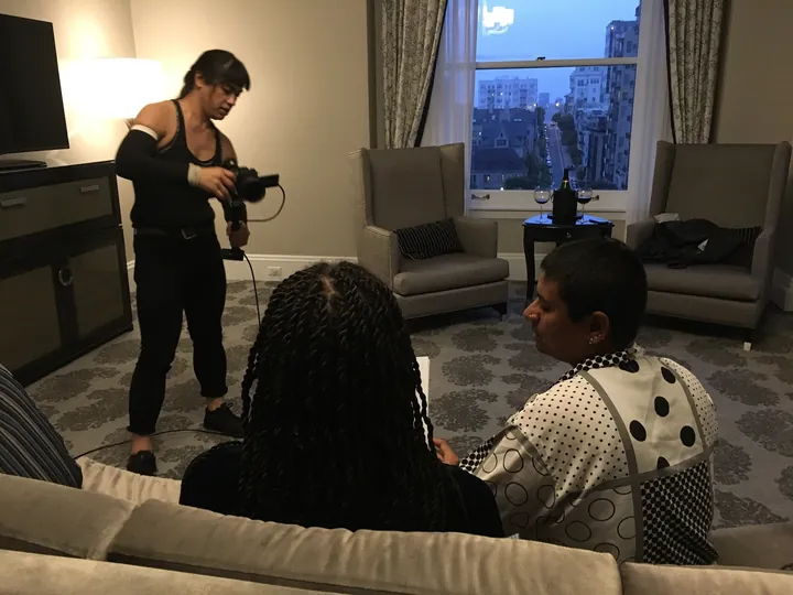 Behind the scenes from Viva, photograph 6